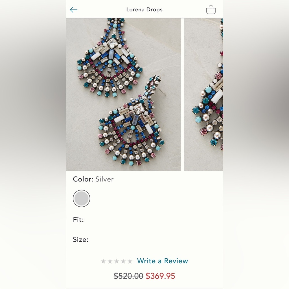 Dannijo Multicolor Statement Earrings - image 4